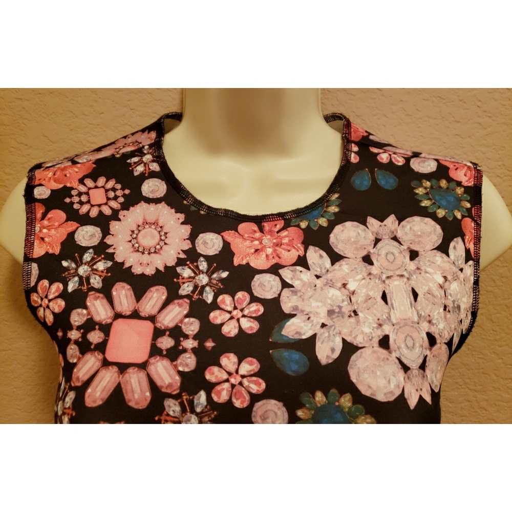 H&M Sleeveless Gemstone Print Dress - Picture 3 of 8